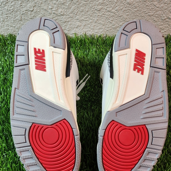 Men Size 7.5 - Jordan 3 Retro Mid White Cement Reimagined - Picture 11 of 11